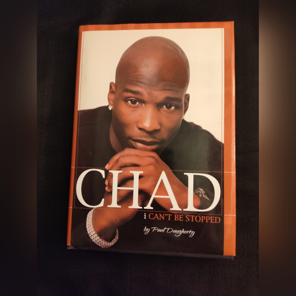 Chad Johnson I can't be stop book. Like new condition